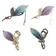 thumbnail image 2 of Qarigey Pinza para el pelo con garra de flores, accesorios para el cabello artesanales de Metal para mujer, pinzas para el pelo con garra para Accesorio para el cabello do, 2 of 6