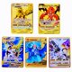 thumbnail image 4 of 5Pcs Metal Letters Cards Venusaur Vmax Charizard Pikachu Lugia Vstar Gold Iron Letter Anime Games Card Kids Toys, 4 of 5