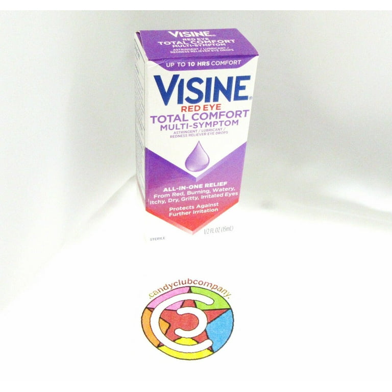 Visine Red Eye Hydrating Comfort (8mL - 6 Ct) - Miami K Distribution