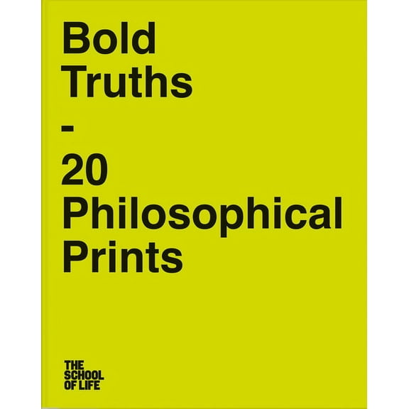 Bold Truths: 20 Philosophical Prints (Paperback)