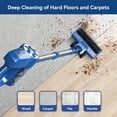 thumbnail image 4 of UMLo Cordless Vacuum Cleaner, 6-in-1 Lightweight Stick Vacuum for Hard Floor Carpet Pet Hair N3S Blue, 4 of 8