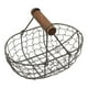 thumbnail image 1 of Cesta de frutas de cocina,Cesta de pan de alambre de metal,Cesta Metálica con Asa,Cesta de almacenamiento de alimentos de alambre de metal,Cesta organizadora de almacenamiento de aperitivos de, 1 of 9