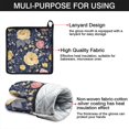 thumbnail image 7 of Pioneer Flower Kitchen Oven Mitt and Pot Holder Sets 4 Pcs for Baking, Cooking and Grilling, Heat Resistant Up To 392 °F, 7 of 7