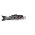 thumbnail image 1 of 40CM Japanese Windsock Carp Sailfish Wind Streamer - Black, 1 of 8