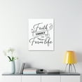 thumbnail image 3 of Scripture Walls Faith Family And Deuteronomy 28:8 Christian Wall Art Print Ready to Hang Unframed, 3 of 18