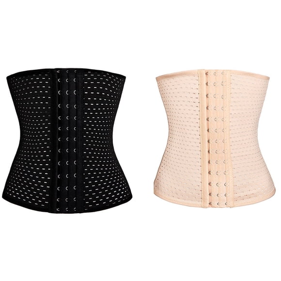 Gaine Brûle-Graisse pour Femmes, Contrôle du Ventre, Corset Élastique en Spandex, Entraîneur de Taille, Corset; Ceinture Gainante d'Entraînement de Taille