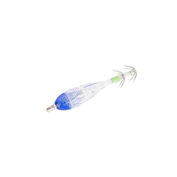 Soidarity Luz de pesca submarina Luz de señuelo de calamar Luz de señuelo de pesca al aire libre Forma de calamar Luz de pesca LED pequeña Luz de Pescar Luz azul Soidarity OD009695-02