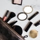 thumbnail image 2 of ColoMX Espejo de maquillaje de maquillaje portátil de metal de madera espejo redondo retro espejo plegable para mujeres, 2 of 7