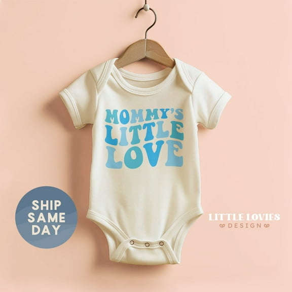 Mommy'S Little Love Onesie, Cute Baby Announcement Clothes, Mother'S Day Baby Bodysuit, Mom Life Clothes, New Mom Gift, Cute Baby Onesie, BABY BODYSUIT LAT 4424
