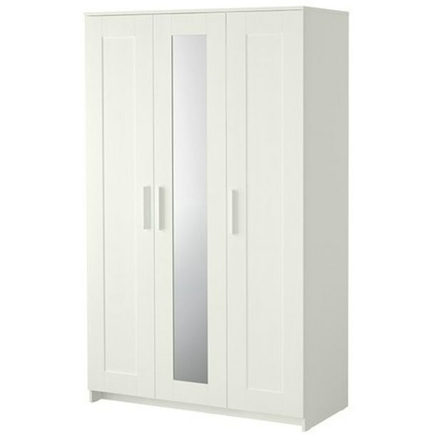 Ikea Wardrobe With 3 Doors White 30210 141726 128 Walmart Com Walmart Com