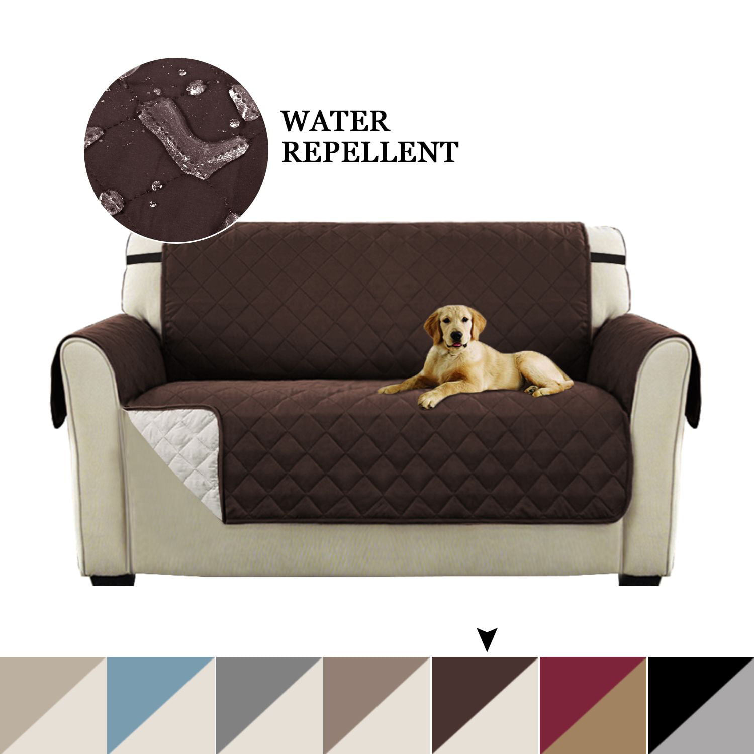 Reversible Quilted Furniture Protector Sofa Cover Slipcover Pet Dog Couch Mat 
