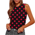 thumbnail image 2 of Ashirexll Tank Tops for Women Summer Sleeveless Round Neck Slim Side Ruched Basic Tee Shirts., 2 of 5