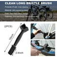 thumbnail image 3 of chasenew 2 PCS Bike or Motorcycle Chain Washer, Motorcycle Chain Gear Dirt Clean Brushes, Universal Bicycle Chain Dirt Remover Washing Tool for Mountain Bike Motorcycle (Red+Black), 3 of 6
