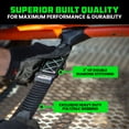 thumbnail image 2 of Rhino USA - 1.6" x 17" Soft Loop Tie-Down Straps (4-Pack) - 10,427lbs Max Break Strength (2" H, 9oz), 2 of 7