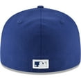thumbnail image 4 of Men's New Era Royal Brooklyn Dodgers Cooperstown Collection Wool 59FIFTY Fitted Hat, 4 of 6