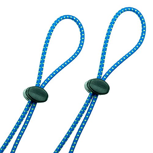 Flow Bungee Goggle Strap Kit (2Pack) Universal Adjustable Replacement Straps For Swim Goggles