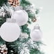 thumbnail image 4 of Juego de adornos navideños de 60 mm/2,36 pulgadas, 30 piezas de adornos navideños transparentes, bolas decorativas inastillables para decoraciones de adornos de árbol de Navidad, bolas de cristal, 4 of 5