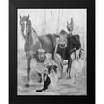 thumbnail image 2 of Fifer, Diane 12x14 Black Modern Framed Museum Art Print Titled - The Gang, 2 of 5