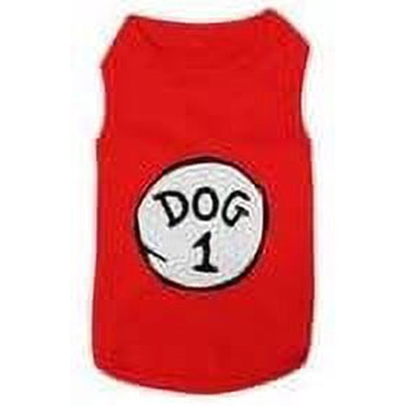 New Pet Clothes Apparel Dog & Cat Cotton T Shirt Dog One #1 & Two #2 Sweater Vest (Dog 1, 2XL) XX-Small Dog 1