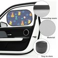 thumbnail image 6 of Yuyamidu Dinosaur Car Window Shades Planet Car Sun Shades 2 PCS Adorable Side Window Automotive Sunshades for Baby Blue Car Back Window Sunshades, 6 of 7