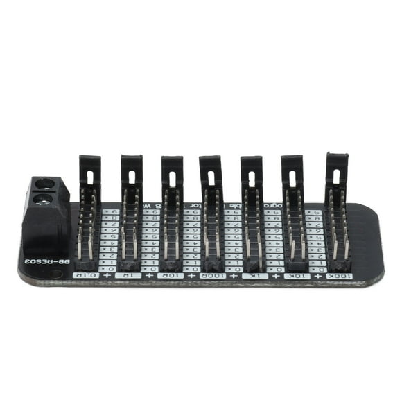 Resistencia escalonada, placa de resistencia programable 0,1‑999999,9R Placa de resistencia ajustable Placa de resistencia confiable y duradera
