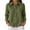 Green(Womens Tops), variant on GUACER Tops for Women Waffle Knit Long Sleeve Button Down Collared Button-Down Shirts