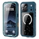 thumbnail image 1 of REDPEPPER For iPhone 17 Pro Max IP68 Waterproof Case Clear Back Phone Cover Compatible with MagSafe, 1 of 5
