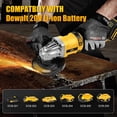 thumbnail image 2 of Amoladora angular inalámbrica APATB compatible con DEWALT 20V Max, 2 of 7