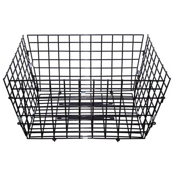 bike Steel Rear Wire Trike Basket Black.107980