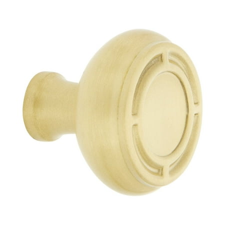 Nostalgic Warehouse Ckb_Mis Mission 1-3/8  Mushroom Cabinet Knob - Brass