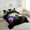 Black White Purple Teal Yellow, variant on Gamer Bedding Twin Comforter Set,Down Comforter,Reversible 2 Pieces