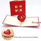thumbnail image 5 of Tarjeta emergente 3D hecha a mano del día de San Valentín con sobres, tarjeta de boda, tarjetas de acción de gracias, tarjetas de felicitación, tarjeta de cumpleaños, acción de gracias Xemadio WRJM-468, 5 of 6
