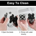 thumbnail image 3 of 3Pack Shaver Replacement Head Compatible with Remington Balder Pro Head Shaver ModelSPR-XR7000,with 2 Sweeping Brush, 3 of 7