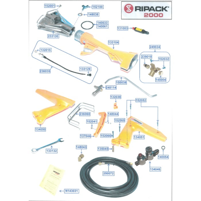 Ripack Heat Gun Spark Plug - Part#132054