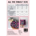 thumbnail image 2 of All The Things Tote Pattern Pattern, 2 of 2