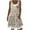 Beige, variant on Lolmot Sundresses for Women 2023 Summer Casual Dresses Sleeveless Tank Dress Floral Print Loose Crewneck Beach Sundress