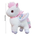 thumbnail image 3 of 9,84 pulgadas/25 cm Dibujos animados Lindos Caballito Muñeca Decoración Navideña Peluches Juguete Muñeca Festival Año de los Caballos Regalo Muñeca Festival Poliéster, 3 of 6