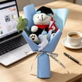 thumbnail image 6 of Ouuluon Flower Bouquet Artificial Silk Flower Bouquet with Tote Bag, Graduation Season Keepsake Gift for Classmates Friends Family, 6 of 7