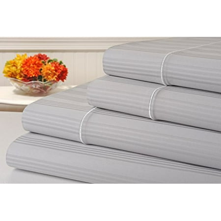 kathy ireland 1206KGGR Sheet Set, King, Grey | Walmart Canada