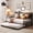 Full-Gray, variant on Asofer Twin Upholstered Daybed with Trundle, Convertible Sofa Bed, Charging Station, Lockable Wheels & Storage Headboard, Gray