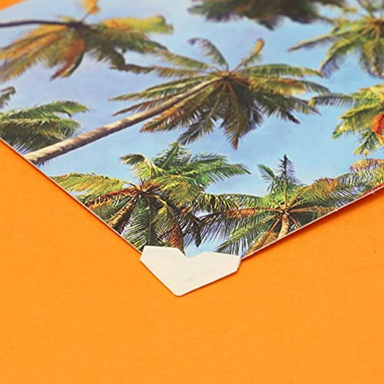Lineco Ivory Acid-Free 0.5 Archival Photo Corners Self Adhesive Pressure  Sensitive Non-Yellowing Mount Pictures Without it Touching Tape  Scrapbooking DIY Displaying Pictures. (Pack of 252) 1 Pack Ivory