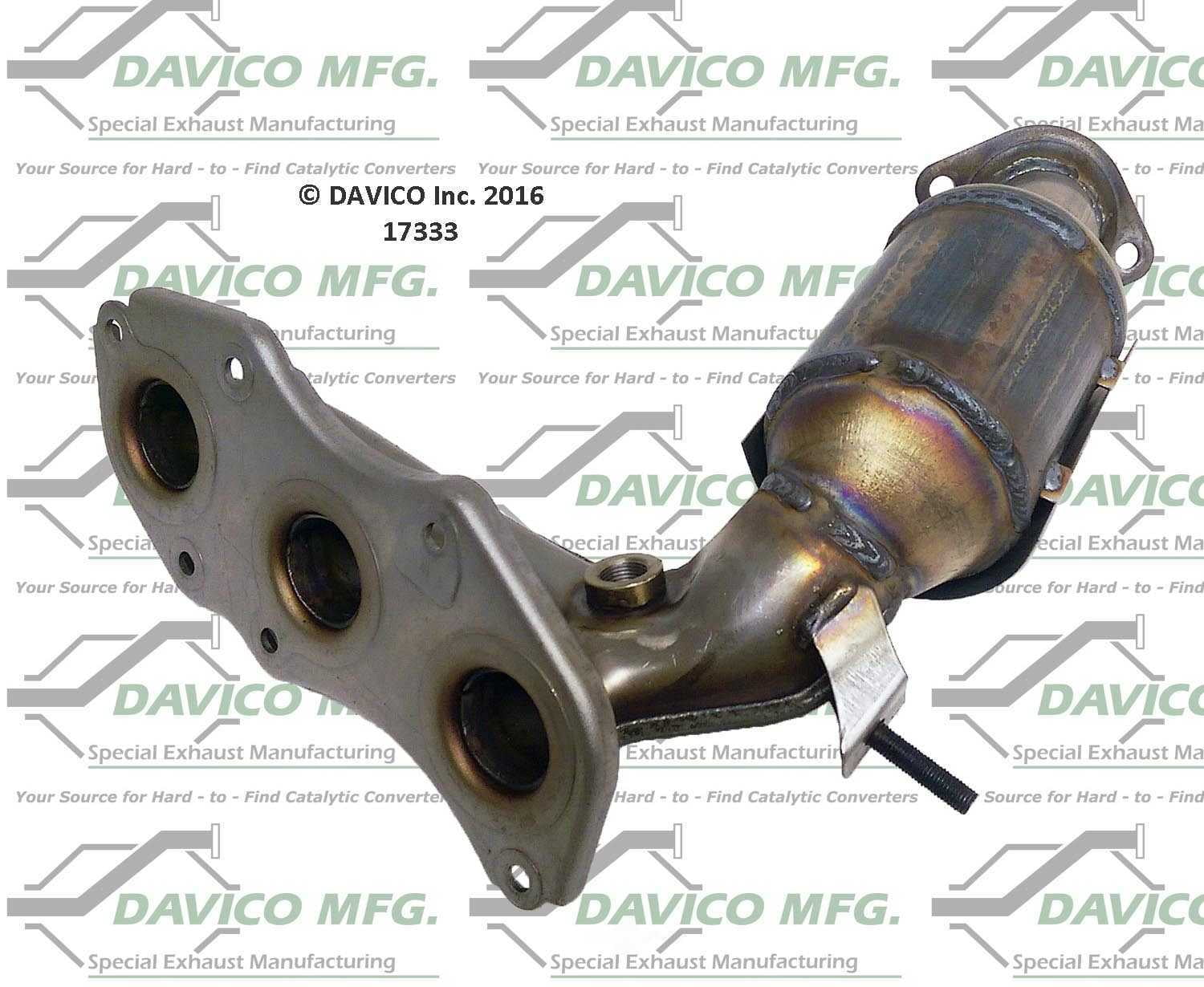 Davico Mfg 17333 Direct-Fit Catalytic Converter