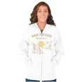 thumbnail image 4 of Vintage Wanderlust National Park Zip Up Hoodie Men's Women's Brisco Brands S, 4 of 5