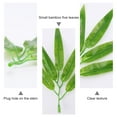 thumbnail image 5 of Monyance Fake Green Leaves 50pcs Artificial Greenery Leaves for Home Wedding Restaurant Decoration(6.3X5.12X0.39Inches), 5 of 10