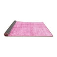thumbnail image 2 of Ahgly Company Indoor Rectangle Abstract Pink Modern Area Rugs, 5' x 8', 2 of 4