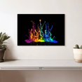 thumbnail image 2 of Elephant Stock Abstract Color Splash Wall Art - Horizontal Canvas Wall Art - Living Room Wall Decor - Hobbies And Lifestyle Canvas - Pink And Yellow Decor - 12" x 8", 2 of 8