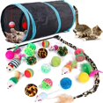 thumbnail image 1 of Juguete plegable con plumas tipo túnel Speedy Panther de Cat Toys, 21 unidades, 1 of 9