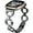 Black, variant on REQO Bling Bands Compatible Fitbit Versa 4 3/Sense 2 1Metal Wristband Strap with Diamond Matt stainless steel Bracelet adornment band for Fitbit Versa 4 3/Sense 2 smart watch