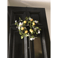 thumbnail image 6 of Lockways 2 Pcs Adjustable Christmas Door Wreath Hook 15" to 25" Wreath Hanger Large Over The Door Metal Hanger for Christmas Decorations, 6 of 11