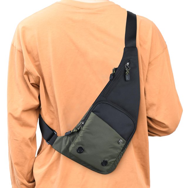 Bandolera pequeña e impermeable para hombre